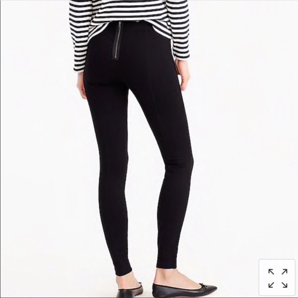 J. Crew Pants - J. Crew Back-Zip Leggings